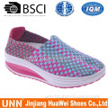 High Heel Outsole Fashion Handmade Weave Shoes for Girls
